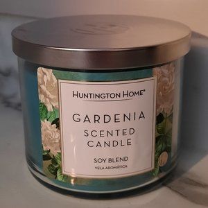 Huntington Home Gardenia Scented Candle 14 oz